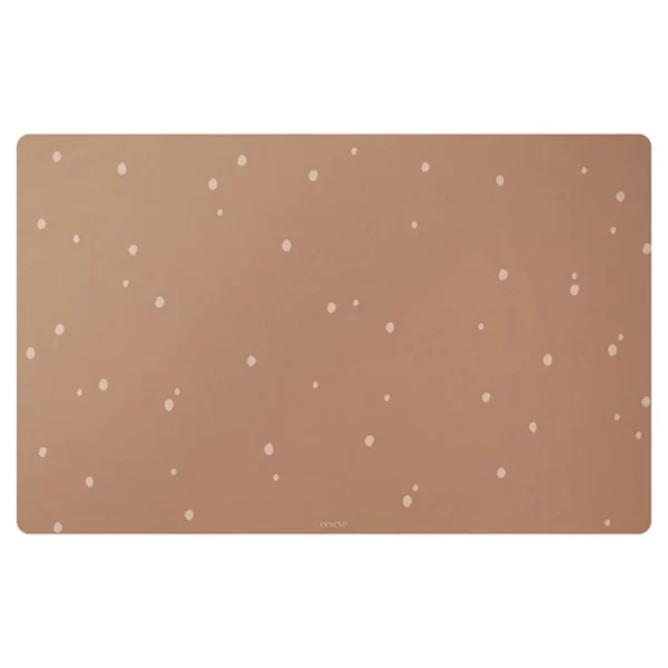 Eeveve desk mat dots cinnamon