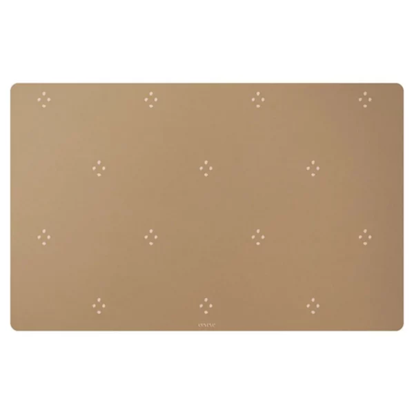 Eeveve desk mat dotted autumn gold