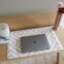 Eeveve desk mat modern blocks desert sand (3)