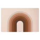 Eeveve desk mat retro bow brown