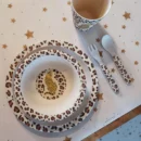 Eeveve desk mat stars almond (2)