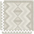 Eveevee speelmat kilim feather gray (1)