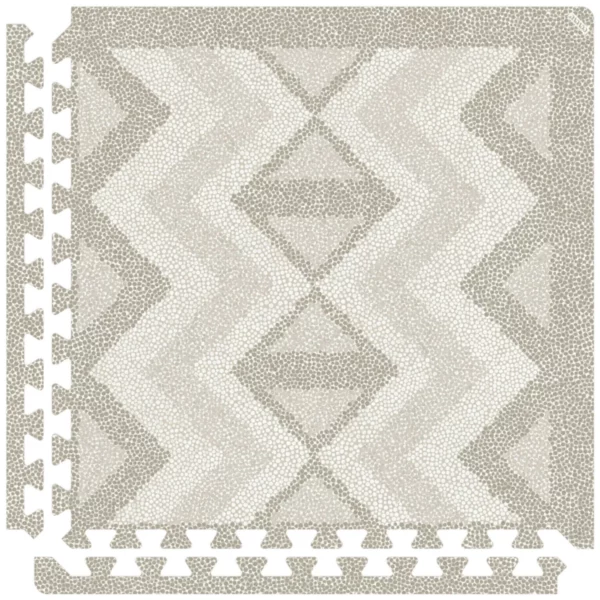 Eveevee speelmat kilim feather gray (1)