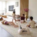 Eveevee speelmat kilim sand (4)