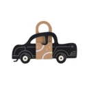 Milin Chalkboard Saturn Car (1)
