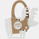 Milin houten lacing toy reindeer (1)