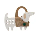 Milin houten lacing toy mini dachshund (1)