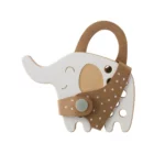 Milin houten lacing toy mini elephant (1)